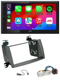 JVC Bluetooth 2DIN MP3 DAB USB Autoradio für Hyundai Sonata (ab 2009)