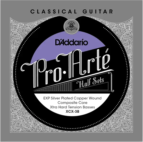 Струны для классической гитары D'Addario Pro-Arte XCX-3B 30-47