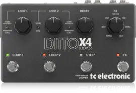 Педаль эффектов для электрогитары TC Electronic Ditto x4 Looper