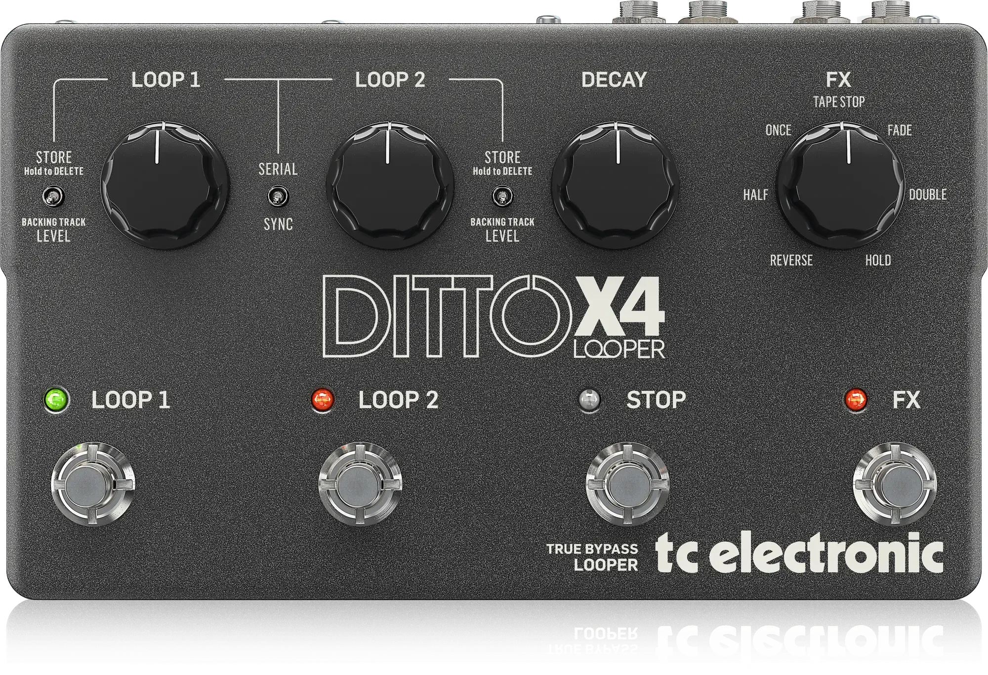 Педаль эффектов для электрогитары TC Electronic Ditto x4 Looper