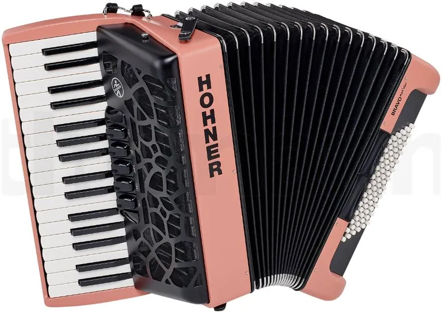 Аккордеон HOHNER Bravo my Color III 72 Sunrise, 3 голоса, 72 баса