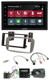 Автомагнитола для Ford C‑Max/Galaxy/Focus Blaupunkt 2 DIN, DAB, Bluetooth, USB, поддержка кнопок на руле