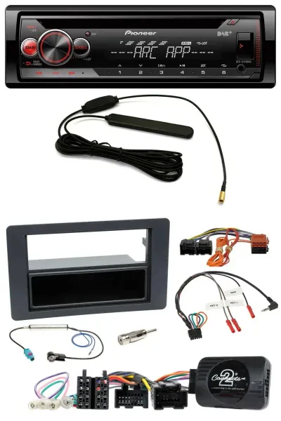 Pioneer CD USB Lenkrad DAB MP3 Autoradio für Saab 9-5 YS3E Facelift 2005-2011
