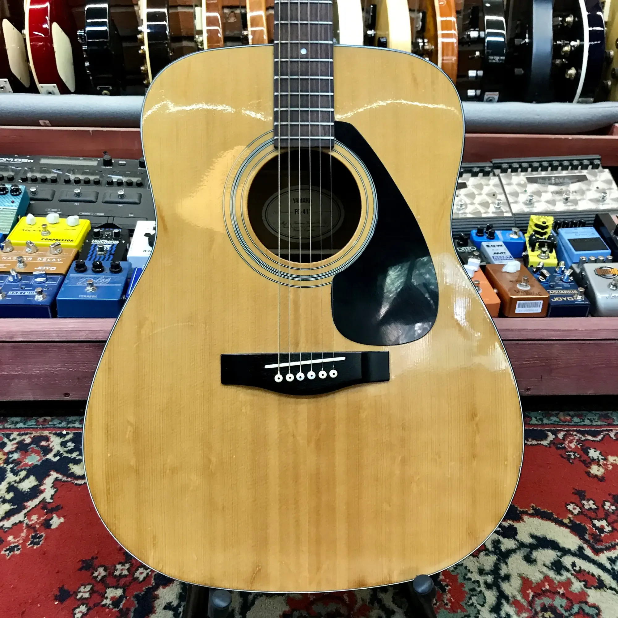 Акустическая гитара Yamaha FG-411 Natural Gloss Taiwan 1990s