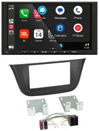 JBL MP3 DAB Bluetooth USB 2DIN Autoradio für Iveco Daily (ab 2014)