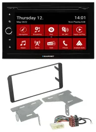 Blaupunkt MP3 DVD Bluetooth DAB 2DIN USB Autoradio für Subaru BRZ (ab 2012)
