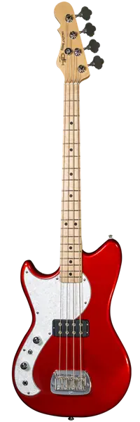 Бас-гитара G&L Tribute Fallout Short Scale Left-handed Bass Candy Apple Red