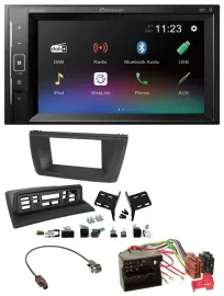 Автомагнитола Pioneer 2-DIN, DAB, Bluetooth, USB, MP3 для BMW X3 E83 (2004–2010)