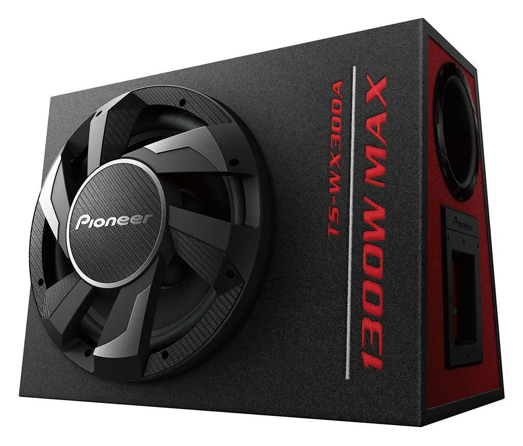 Сабвуфер активный Pioneer TS-WX300A 12", 350 Вт RMS, 1300 Вт