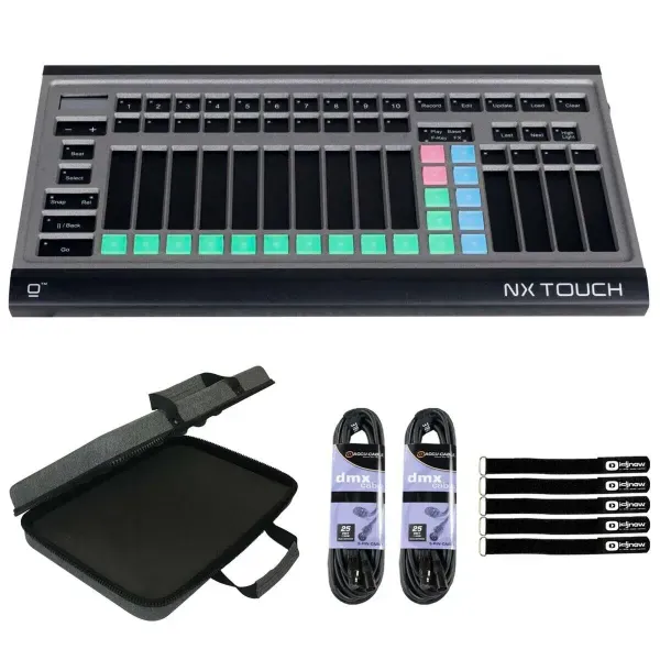 Elation Professional NX Touch Onyx OS DMX Lighting Controller w Case