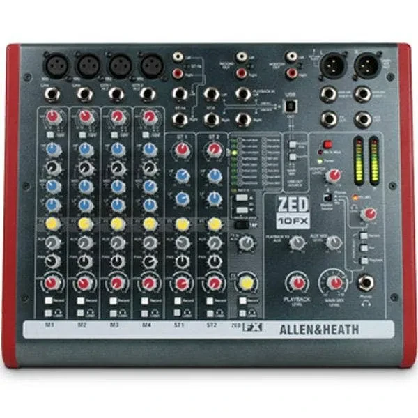 ZED 10FX 10 Channel USB Mixer w/Effects