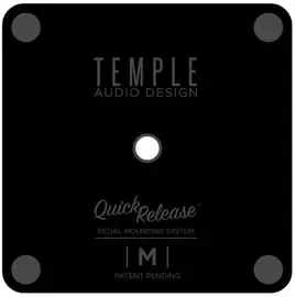 Temple Audio Quick Release Pedal Plate with Screw - Medium