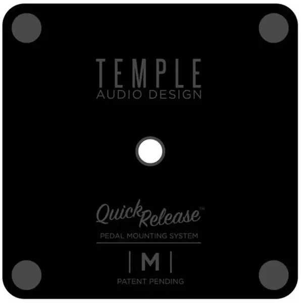 Temple Audio Quick Release Pedal Plate with Screw - Medium