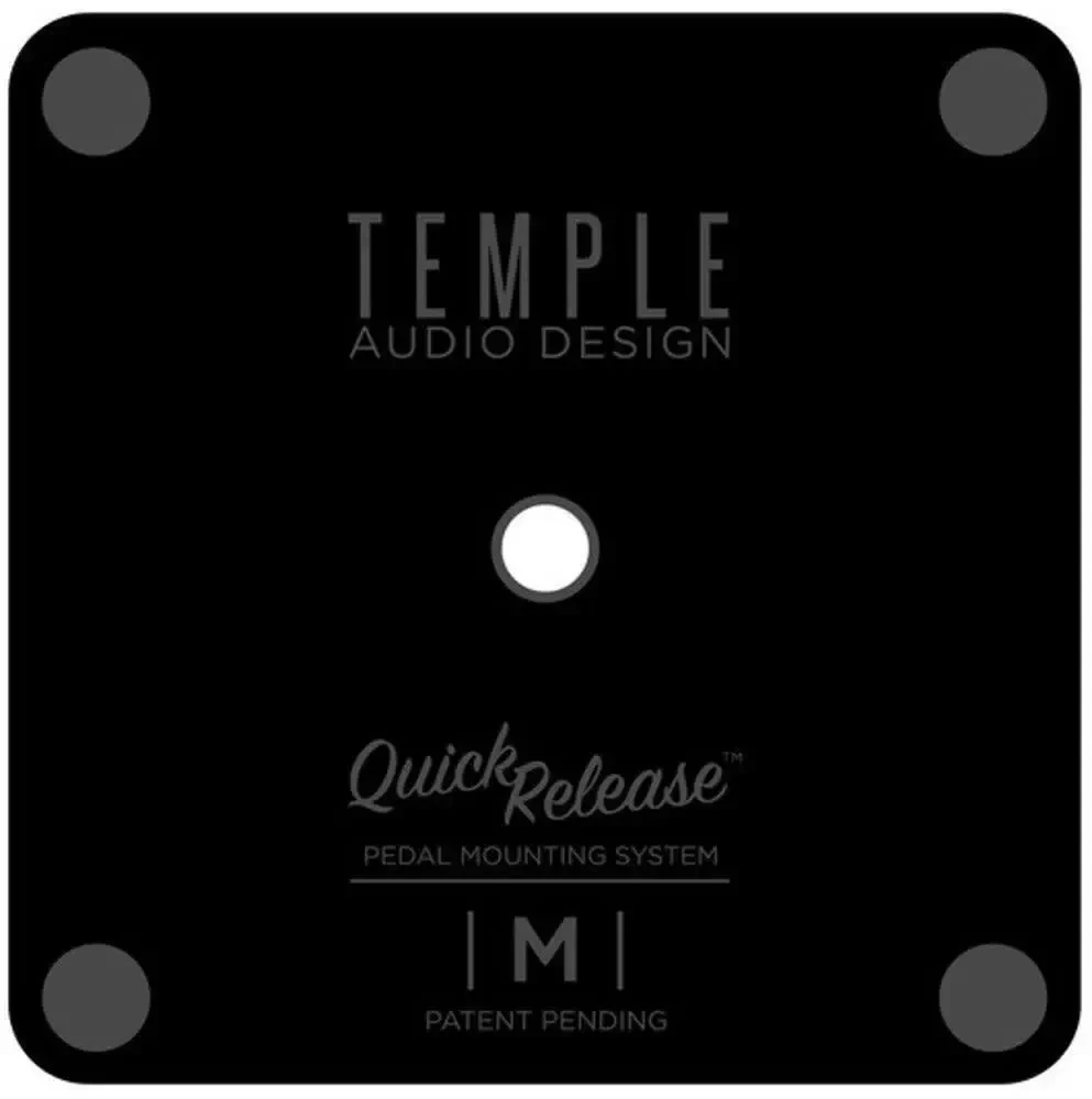Temple Audio Quick Release Pedal Plate with Screw - Medium