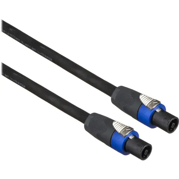 Спикерный кабель Whirlwind NL8-015 Black 4.6 м