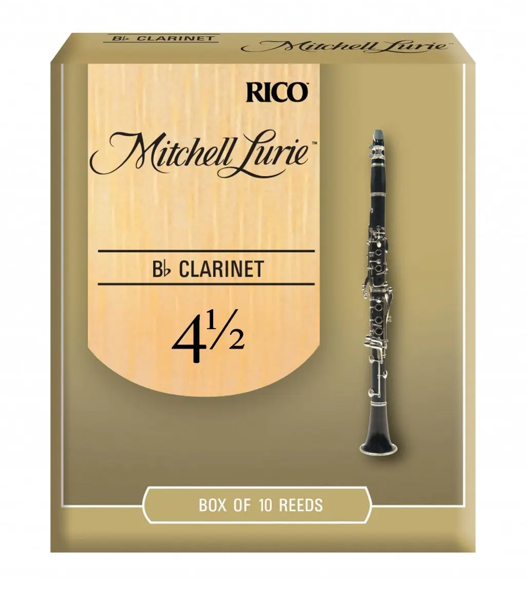 RML10BCL450 Mitchell Lurie Premium Трости для кларнета Bb, размер 4.5, 10шт, Rico