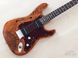 2024 Fender Custom Shop Artisan Koa Dual P-90 Stratocaster w/ Case, COA, Tags