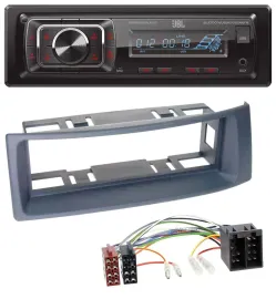 JBL SD AUX MP3 USB Bluetooth Autoradio für Renault Scenic Megane bis 03 grau