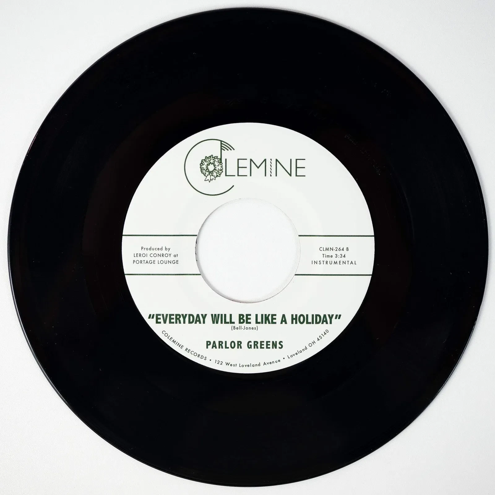 Виниловая пластинка Parlor Greens – Auld Lang Syne / Everyday Will Be Like A Holiday 7" (Релиз 2025)