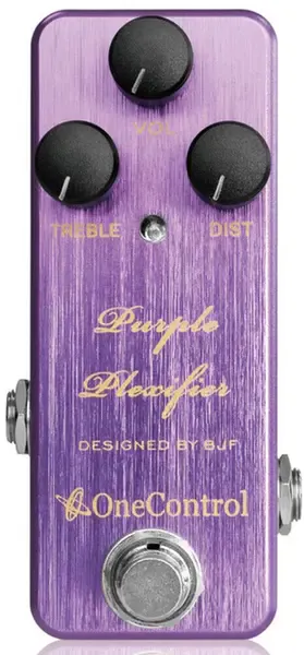 Педаль эффектов для электрогитары One Control Purple Plexifier Distortion Pedal