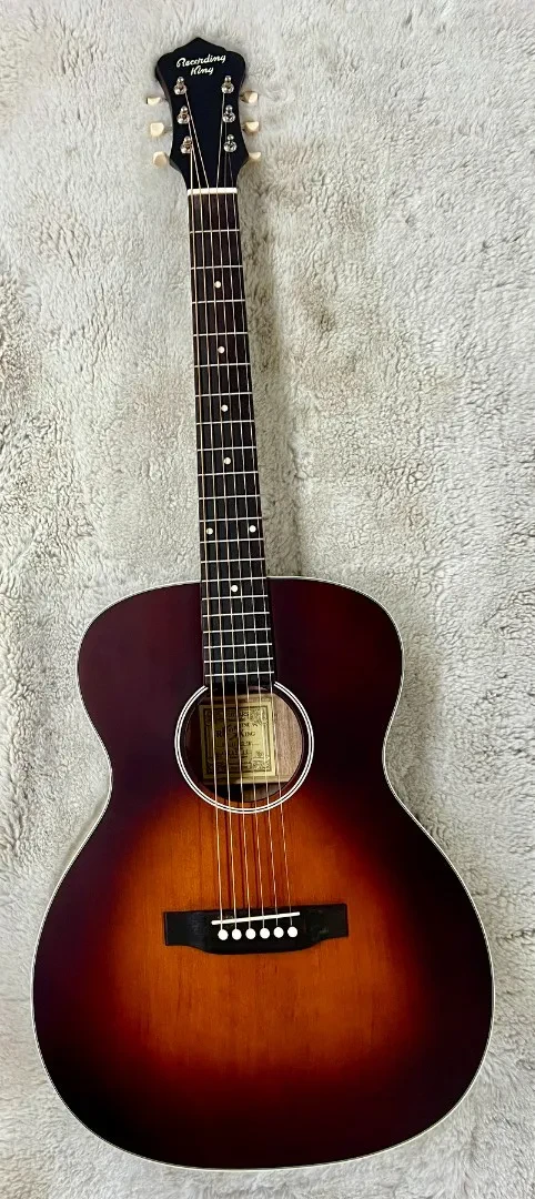 Б/У Электроакустическая гитара Recording King ROS-11-FE3-TBR 000, Tobacco Burst, цельная верхняя дека