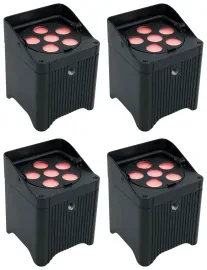 Светодиодный прибор Chauvet DJ Freedom Par T6 Black (4 штуки)