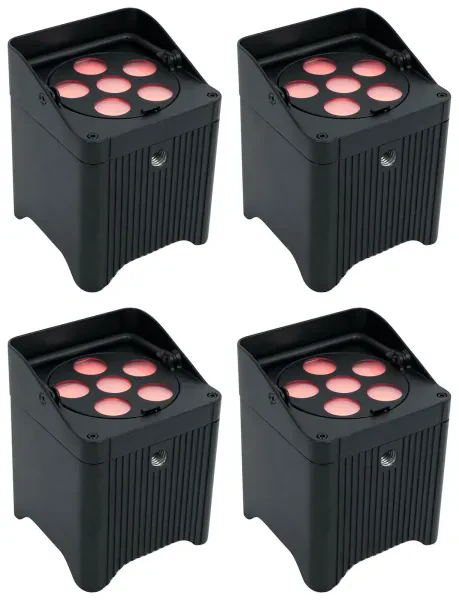 Светодиодный прибор Chauvet DJ Freedom Par T6 Black (4 штуки)