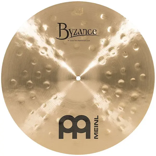 Тарелка барабанная MEINL 18" Byzance Traditional Extra Thin Hammered Crash