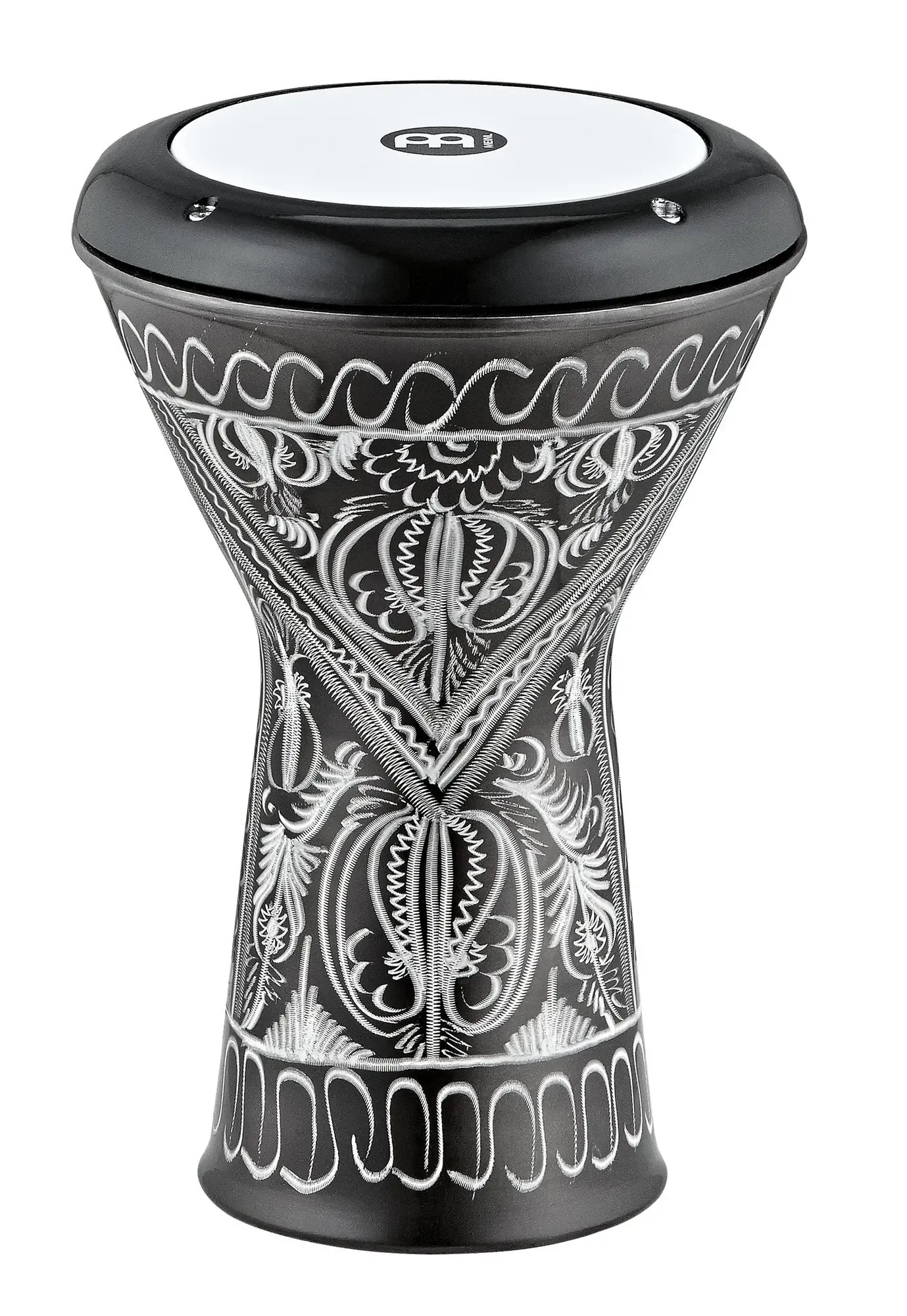 Думбек MEINL HE-2018 Aluminium 6х12 Hand Engraved Black