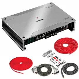 Kenwood eXcelon XM802-5 800W 5-Channel Amplifier with Amp Kit