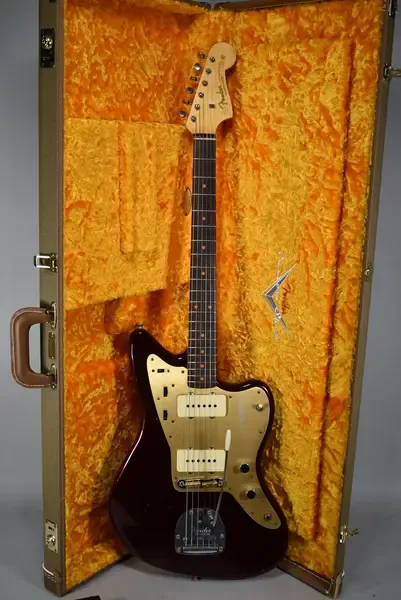 Электрогитара Fender Custom Shop '59 Jazzmaster Journeyman Relic Oxblood w/case USA 2021