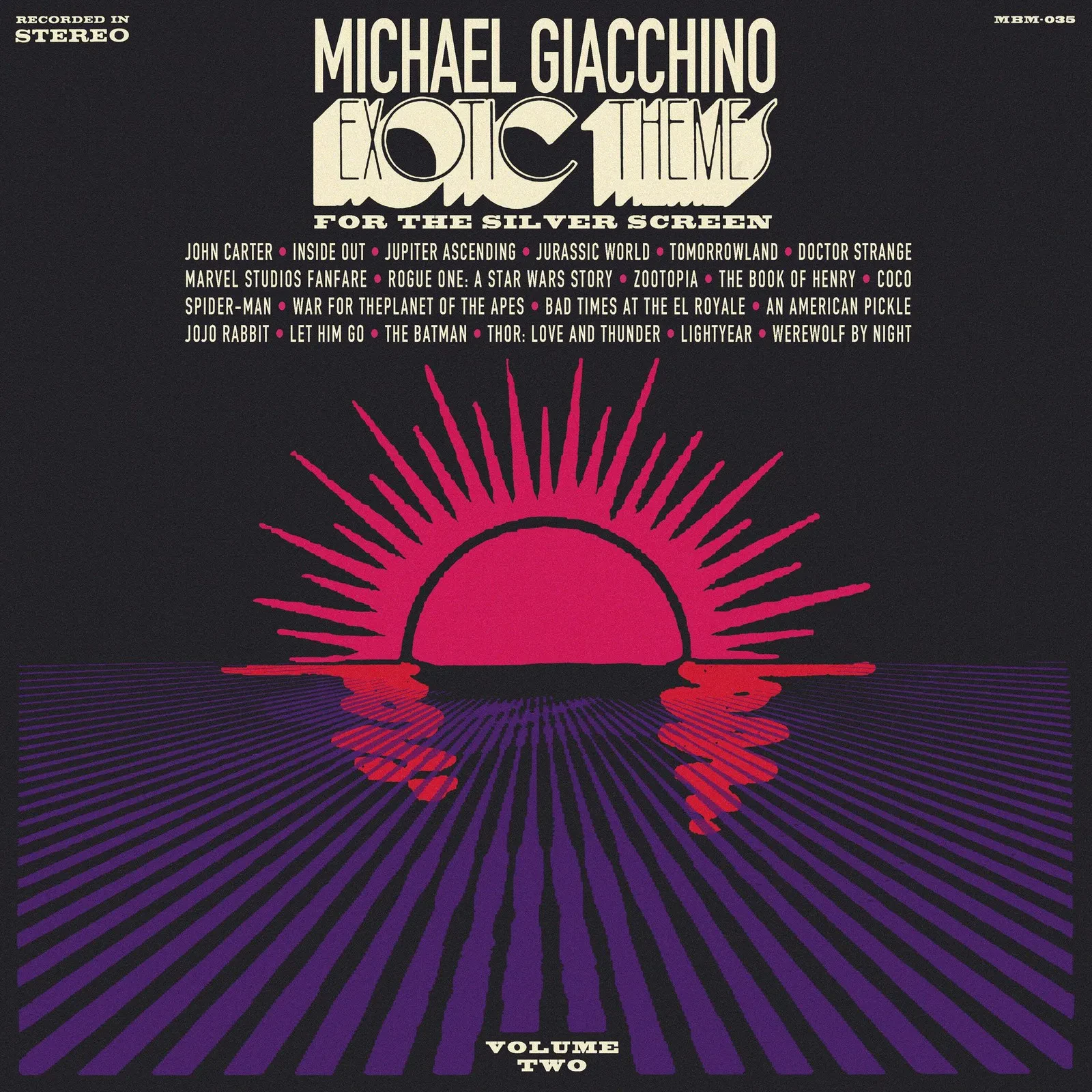 Виниловая пластинка Michael Giacchino – Exotic Themes for the Silver Screen, Vol. 2 Релиз 2025