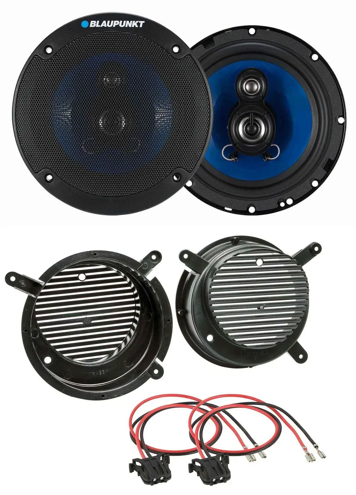 Blaupunkt 250Watt 3-Wege 16,5cm Lautsprecher für Mercedes SLK R170 96-04 Fronttü