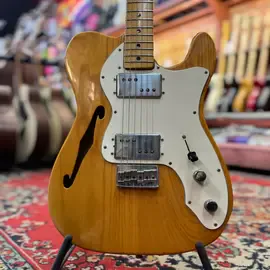 Электрогитара Fender Telecaster Thinline N48 H-H Natural USA 1973 W/Case