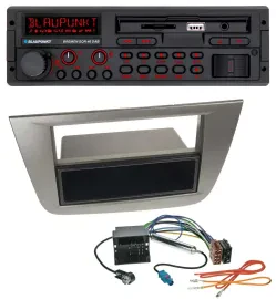 Blaupunkt SD MP3 USB Bluetooth DAB Autoradio für Seat Altea Toledo ab 05 Anthraz