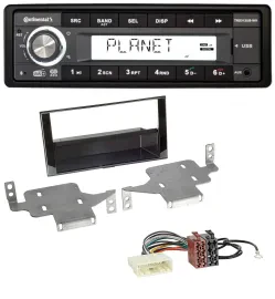Continental USB 1DIN AUX DAB MP3 Autoradio für Nissan Juke (ab 2014)