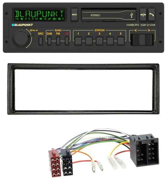 Blaupunkt USB DAB Bluetooth MP3 Autoradio für VW Golf 2 83-92 Jetta II 84-92 T4
