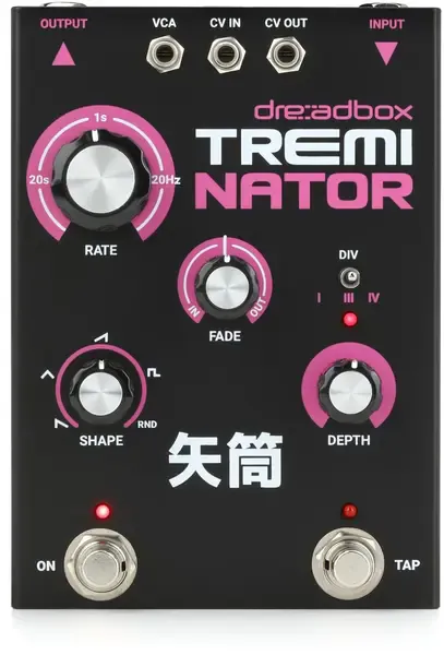 Педаль эффектов для электрогитары Dreadbox Treminator Analog Tremolo Pedal