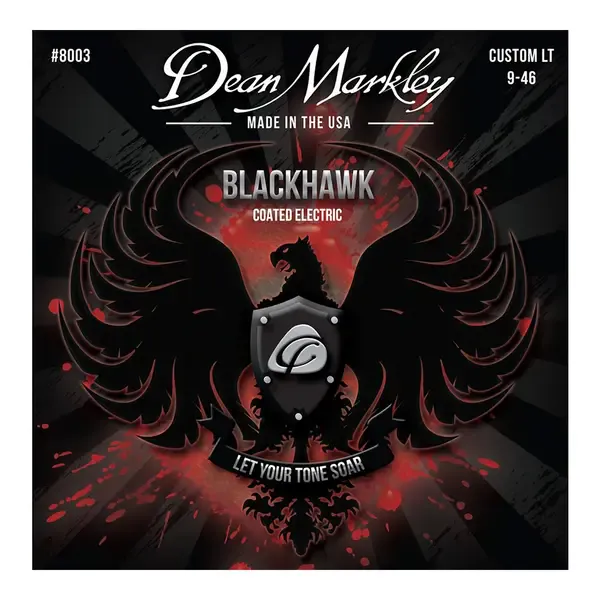 Струны для электрогитары Dean Markley DM8003 Blackhawk 9-46