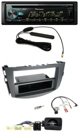 Автомагнитола для Toyota RAV4 2006–2011 Pioneer CD/MP3, DAB, USB, поддержка управления на руле