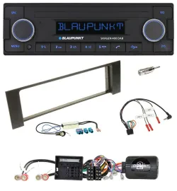 Blaupunkt DAB USB Bluetooth Lenkrad Autoradio für Audi A4 B6 00-04 Quadlock Dopp
