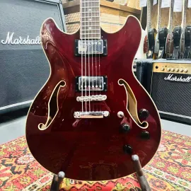 Электрогитара Ibanez AS73T полуакустическая HH Transparent Cherry China 2012