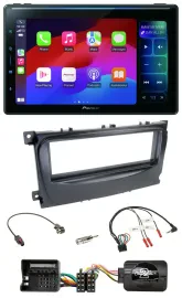 Pioneer Bluetooth DAB Lenkrad USB Autoradio für Ford S-Max Mondeo 07-14 schwarz