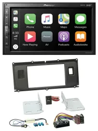 Автомагнитола для Land Rover Evoque (с 2011) Pioneer 2DIN, USB, MP3, DAB, Bluetooth