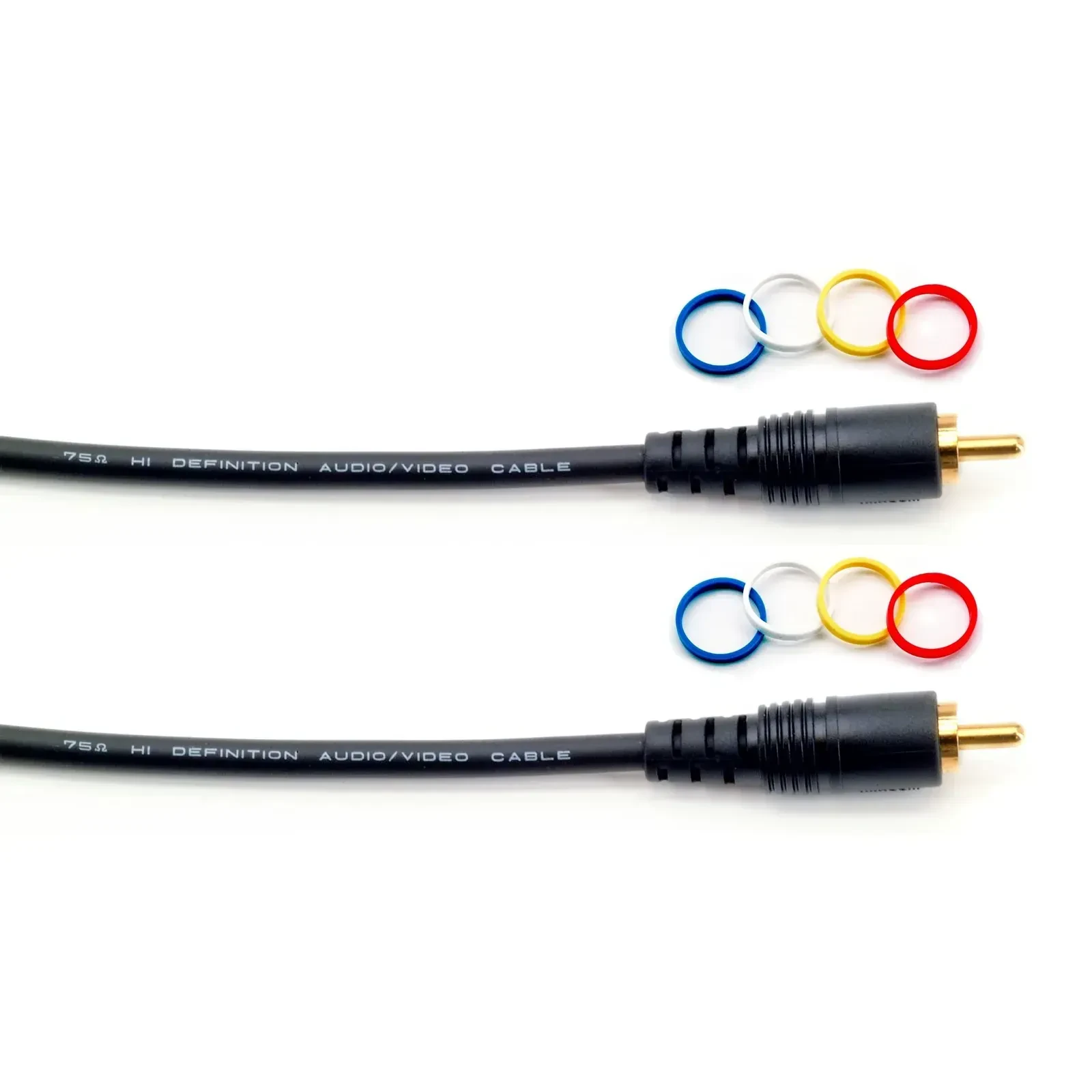 Коммутационный кабель Mogami PURE PATCH RR-01 RCA–RCA, 1 ft, позолоченные разъемы