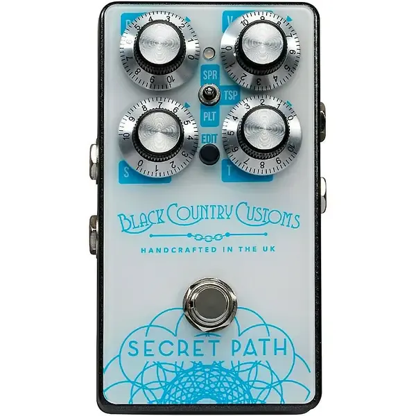 Педаль эффектов для электрогитары Laney Black Country Customs Secret Path Reverb Effects Pedal