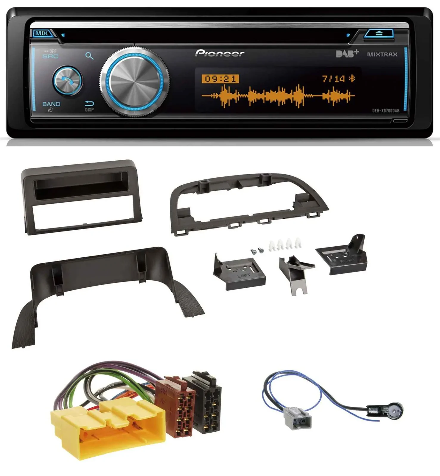 Автомагнитола Pioneer для Mazda 3 (2013–2019) MP3, DAB, USB, CD, Bluetooth