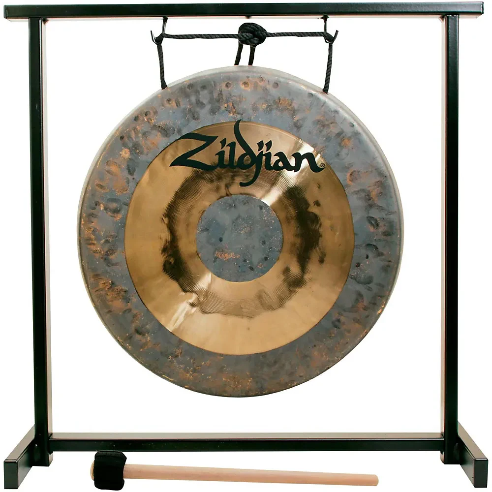 Б/У Гонг Zildjian Traditional 12" с настольной стойкой