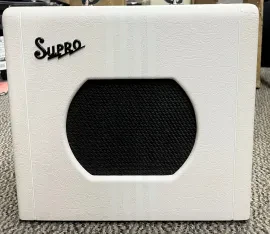 Supro Delta King 10 5 Watt Ltd. Edition 1 x 10" Tube Combo Amp - White on White
