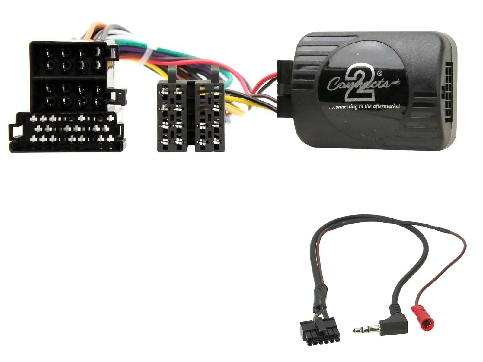Connects2 Lenkradadapter für Seat Ibiza Leon Toledo Cordoba Arosa Mini-Iso JVC 4